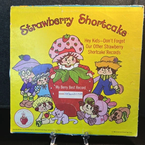 The World of Strawberry Shortcake TV Soundtrack KSS165 American Greetings Corp - Picture 2 of 5